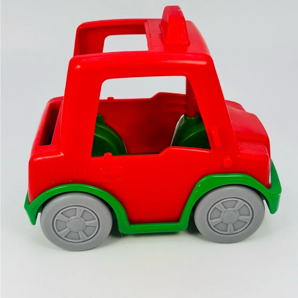 Fisher Price Little People RED CAR TRUCK PIZZA DELIVERY VEHICLE for Town 2018